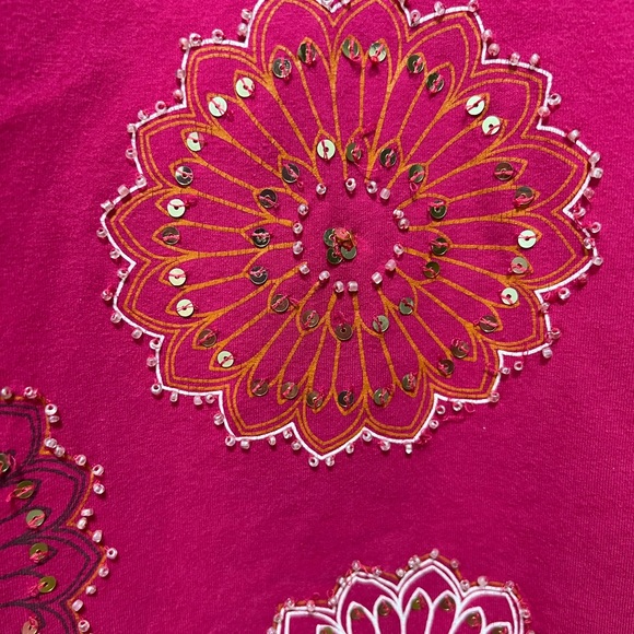 LIZ CLAIBORNE Embellished Tee - Picture 4 of 5